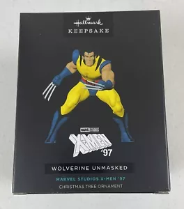 WOLVERINE Unmasked Marvel Studios X-Men ’97 NYCC SDCC 2024 HALLMARK ORNAMENT NEW - Picture 1 of 5