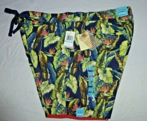 Men's Tailor Vintage Reversible Bermuda Hawaiian Salmon Pocket Shorts XL - Picture 1 of 8