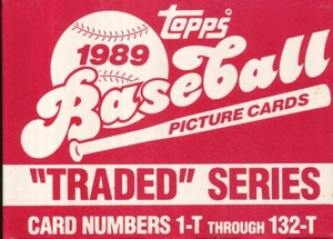 2 FACTORY SET LOT 1989 TOPPS TRADED BASEBALL 1-132T (READ) - Picture 1 of 1