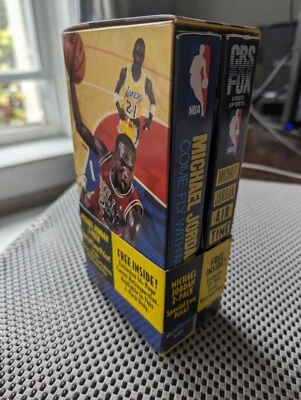 Michael Jordan Come Fly With Me / Air Time VHS 2 Pack Box Set w/ Inserts - Image 1 of 4