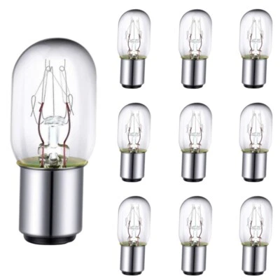 BA15D Sewing Machine Light Bulb 15W 220V Household  Bulb 10Pcs - Image 1 of 4