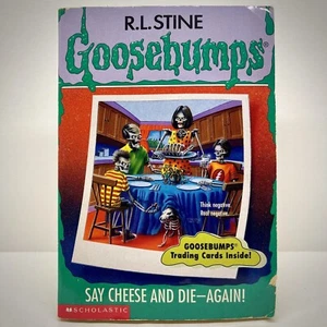 Goosebumps #44 Say Cheese And Die - Again! TRUE 1st Print 1996 Rare - Imagen 1 de 2