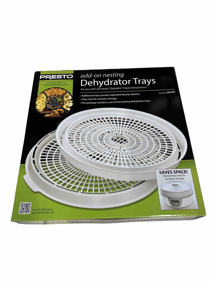 Presto 06306 Dehydro Electric Food Dehydrator Dehydrating Trays
