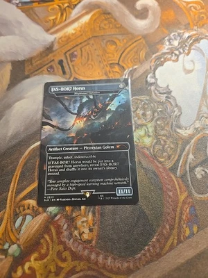 FAS-BOR7 Horus Blightsteel Colossus MTG Secret Lair - NM - - Image 1 of 2