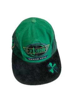 Jordan Grand Prix Formula 1 Racing Cap Green Black Clover Patch F1 Licensed - Picture 1 of 10