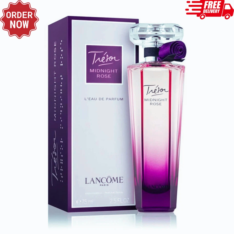 Lancôme Trésor Midnight Rose Eau de Parfum 2,5 oz (75 ml) Nuevo auténtico Foto 1 de 2