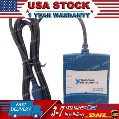US Free TAX NEW National Instruments USB-8473 USB8473 High-Speed CAN Interface - Image 1 of 4