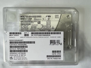 Intel S4510 Series 480GB SSD 6Gb/s SATA III SSDSC2KB480G8P1 HPE VK000480GWTTA - Picture 1 of 3