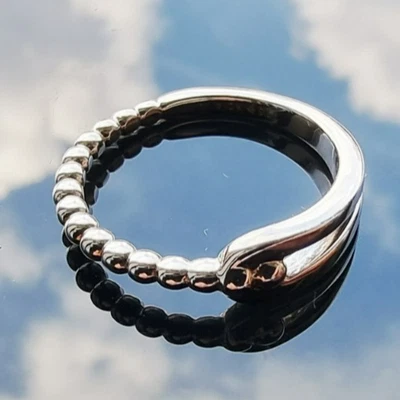 SILPADA 925 STERLING SILVER KNOT PORMISE RING SIZE 7.25 - Image 1 of 4