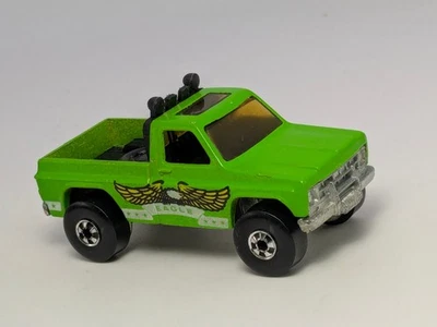 Vintage Hot Wheels 1977 Green Bywayman Eagle Chevy Pickup Truck Hong Kong - Image 1 of 4