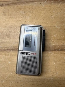 Sony M-570V Handheld Cassette Voice Recorder Clear Voice Plus VOR - Tested Works - Picture 1 of 7