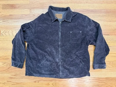 Vintage 90s Marithe Francois Girbaud Corduroy Jacket Brown Stone Washed - XL - Image 1 of 4