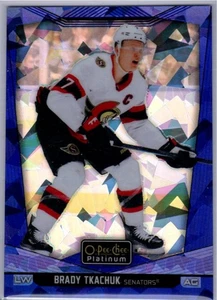 2024-25 O-Pee-Chee Platinum #16 Brady Tkachuk Blue Fragments - Picture 1 of 1