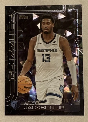 2025-26 Topps Jaren Jackson Jr. Black Diamanté 10/10 🔥 🔥 - Image 1 of 4