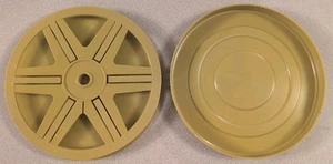 Kenco Plastic 7" 400' 8mm Movie Film Combo Take Up Reel & Storage Case Free Ship - Picture 1 of 5