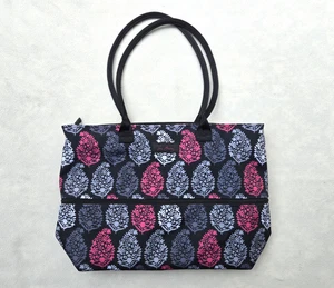 Vera Bradley Northern Lights Lighten Up Expandable Travel Tote Beach Bag EUC - Picture 1 of 12