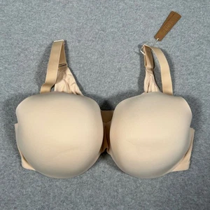 SKIMS Smoothing Intimates Full Coverage Lightly Lined BH Sand Gr. 40DDD NEU - Bild 1 von 7