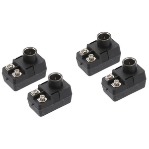 2 PZ TV Conversione Connettore Intestazione Spina Adattatore Push-On Segnale - Foto 1 di 12
