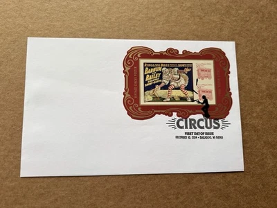 US 2014 FDC +Circus Imperf Sheet #4905c +Unaddressed + Scarce modern FDC - Image 1 of 2