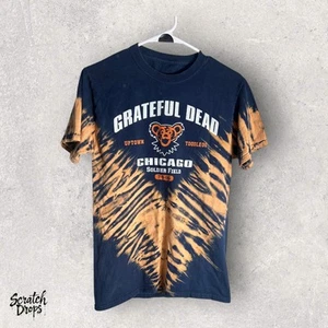Vintage Grateful Dead Chicago Bears Soldier Field T-Shirt Size Small Tie-Dye  - Picture 1 of 3