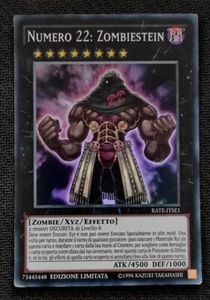 NUMERO 22: ZOMBIESTEIN in italiano YUGIOH rara SUPER yu-gi-oh! Zexal - Foto 1 di 5