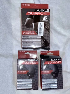 Sleeve Stars Ankle Brace Plantar Fasciitis Relief Wrap Support Elbow Support Lot - Picture 1 of 8