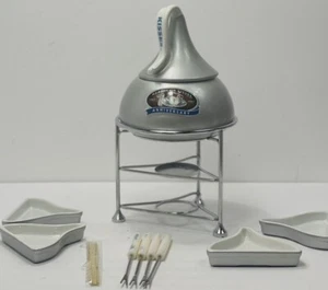 Hershey's Kisses Dessert Nesting Fondue Set Limited Edition White - Picture 1 of 3
