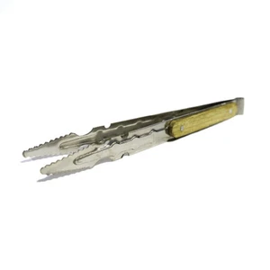 Jumbo Zahrah Wooden Handle Charcoal Tongs Large Jumbo Tongs for Hookah - Picture 1 of 2