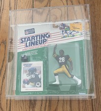 1988 Kenner SLU Starting Lineup ~ Rod Woodson Pittsburgh Steelers ~ Acrylic case