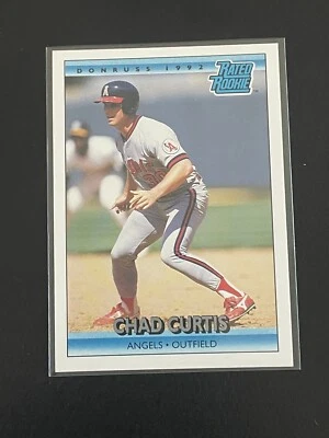 Actualización Donruss 1992 clasificación Chad Curtis novato RC SSP raro - conjunto nuevo Foto 1 de 2