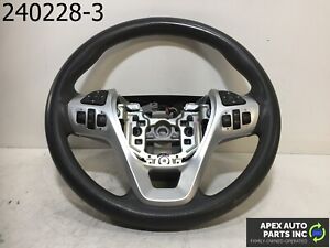 OEM 2013 Ford Explorer Steering Wheel Heated Leather Charcoal Black DB5Z3600EA