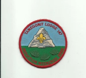 ZZ SCOUT BSA 2002 OA LODGE 147 TAMEGONIT INDUCTION WEEKENDS HEART OF AMERICA MO - Picture 1 of 1