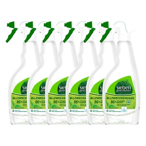 6x Seventh Generation Allzweckreiniger 86% Pflanzenbasiert je500ml 0% Duftstoffe - Bild 1 von 2