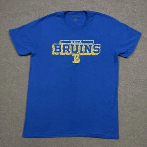 UCLA Bruins Mens Shirt Size L Blue NCAA Football Short Sleeve Champion Outdoor - Picture 1 of 8