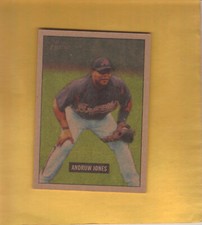 2005 Bowman Heritage Andrew Jones Mahogany MINT