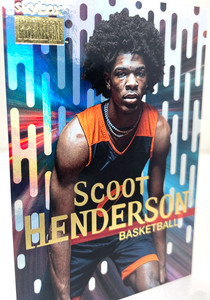 SCOOT HENDERSON 2022 Skybox Metal Universe Champions Premium Gold