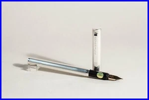 DUNHILL Cartucce Filler 925 STERLING ARGENTO, 585 Fine F Montblanc ORO Piuma - Foto 1 di 8