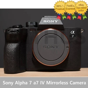 Sony Alpha 7 a7 IV Mirrorless Camera 33MP A7 ILCE-7M4 Body Only - Picture 1 of 1