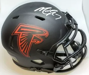 MICHAEL VICK SIGNIERTER ATLANTA FALCONS ECLIPSE MINIHELM - Va Tech - J.S.A. Cert - Bild 1 von 4