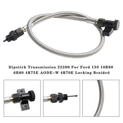 Dipstick Transmission 22200 Fits Ford 150 10R80  4R75E AODE-W 4R70E Locking - Image 1 of 4