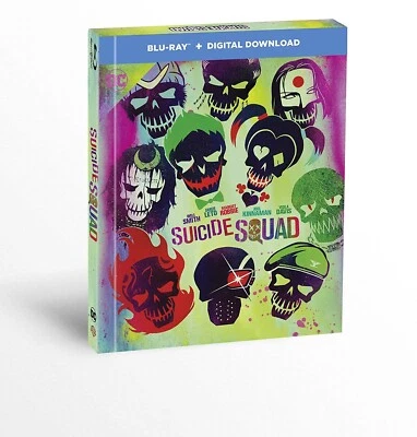 Suicide Squad  Blu Ray + 64 Page Filmbook - Brand New MOVIE GIFT IDEA DC COMICS - Image 1 of 2