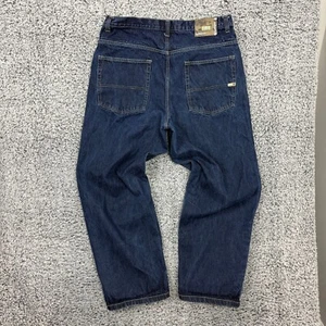 Vintage Southpole Jeans Mens 38x32 Baggy Y2K Skater Hip Hop Yellow Tab - Picture 1 of 15