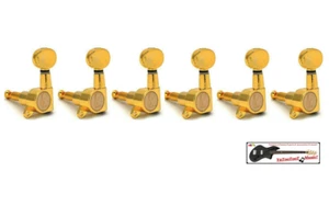 Neu Mechanik 6 Aus Reihe Linkshänder - LH - Gold - Gitarre - Picture 1 of 4