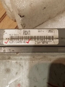FORD EXPLORER 4.0 ECM/ECU BRAIN ENGINE COMPUTER ID#XL25-HB/XL25-HD 1999-2000 - Picture 1 of 12