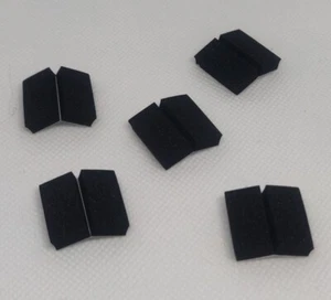 10x Softpads/Füße für Laptop, Schreibtischgeräte (verhindern Kratzer, selbstklebend) - Bild 1 von 1