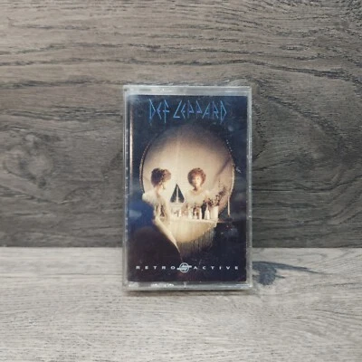 Def Leppard Retro Active Cassette Hard Rock Tested 1993 Vintage Ring Of Fire - Image 1 of 4
