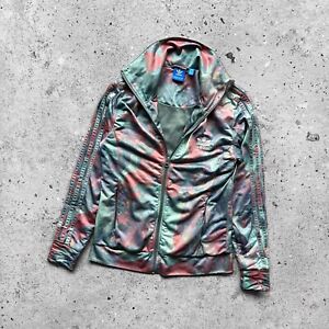 Adidas Originals Women’s Camouflage Printed Track Jacket Size - UK 8, (S/M)