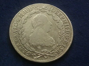 20 Kreuzer 1778 B Joseph II. - Silber RDR W/21/47 - Picture 1 of 2