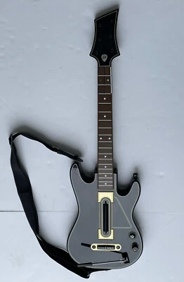 Guitarra Inalámbrica Activision Guitar Hero Power Xbox 360 PS3 Negra Dorada Sin Probar Foto 1 de 4