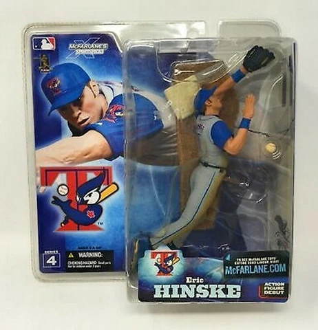 Eric Hinske Toronto Blue Jays MLB McFarlane Action Figure NIB Series 4 Baseball Cover